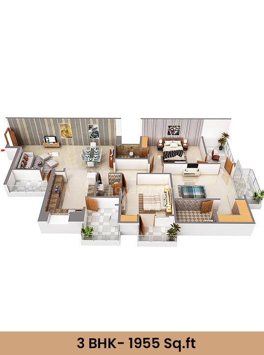 Penthouse Floor Plan