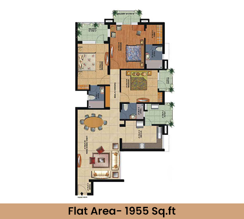 Shourya Greens Floor Plan C